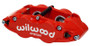 Wilwood 120-11782-RD - Caliper-Narrow Superlite 4R - Red 1.12/1.12in Pistons 1.10in Disc