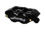 Wilwood 120-13842-BK - Caliper-Forged DynaliteI-Black 1.62in Pistons .81in Disc