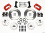 Wilwood 140-10996-R - Forged Dynalite Front Kit 11.00in Red 67-69 Camaro 64-72 Nova Chevelle