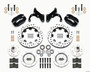 Wilwood 140-12022-D - Forged Dynalite Front Kit 12.19in Drilled 65-68 Chevy Impala -Drum Spindle