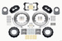 Wilwood 140-13329 - Narrow Superlite 4R Front Hat Kit 14.00in 66-75 Ford Bronco Dana 30/44 w/Lines