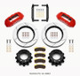 Wilwood 140-13868-R - TX6R Rear Kit 15.50in Red 2005-2012 Ford F250/F350 4WD