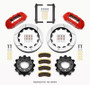 Wilwood 140-13878-R - TX6R Rear Kit 16.00in Red 1999-2010 GM H2 / 2500 4.63 Cntr