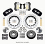 Wilwood 140-15053-D - AERO6 Front Hub Kit 15.00 Drilled 67-69 Camaro 64-72 Nova Chevelle