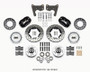 Wilwood 140-15196-D - Forged Dynalite Front Kit 11.00in Drilled 65-72 CDP C Body -Drum
