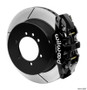Wilwood 140-15597 - AERO4 RearTruck Kit 14.25in Black 1997-2018 Nissan Y61 Patrol w/lines