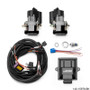 Wilwood 140-15978-BK - Electronic Parking Brake Rear Retrofit Kit - 0.810in Rotor Black