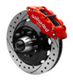 Wilwood 140-15941-DR - Superlite 6R Front Brake Kit for 63-87 Chevy C10 Prospindle13.06 in Diameter, Red Calipers Wilwood 140-15941-DR - Superlite 6R Front Brake Kit for 63-87 Chevy C10 Prospindle13.06 in Diameter, Red Calipers