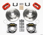 Wilwood 140-7140-R - Forged Dynalite P/S Park Brake Kit Red New Big Ford 2.50in Offset