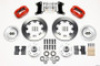 Wilwood 140-7675-R - Forged Dynalite Front Kit 12.19in Red 67-69 Camaro 64-72 Nova Chevelle