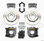 Wilwood 140-7144-P - Forged Dynalite P/S Park Brake Kit Polished Mopar/Dana 2.36in Off w/Snap Ring Brng