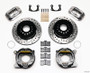 Wilwood 140-7582-DP - Forged Dynalite P/S P-B Kit Drilled Polished New Big Ford 2.36in Offset