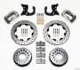 Wilwood 140-2118-DP - Forged Dynalite P/S Rear Kit Drilled Polished New Big Ford 2.50in Offset