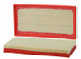 Wix 46144 - Air Filter Element - Panel - 15.97 in L x 7.938 in W x 1.65 in H - Paper - White - Various GM Applications 1998-2006 - Each