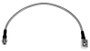 Wilwood 220-8215 - 18.75in OAL Flexline -3 Hose to M10 by 1.00 to 12 Deg. Banjo Bubble Fl