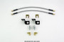 Wilwood 220-15276 - Flexline Kit 14 inch -3 M10-1.5 IF 1/8 NPT 90 Degree