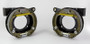 Wilwood 249-13720/21 - Brackets (2) - Disc/Drum Ford 8.8 Special - 3.15in Bearing 2.50in Offset 1pc 0.81in Rotor