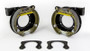 Wilwood 249-7579/80 - Brackets (2) - Disc/Drum Big Ford-New 2.36in Offset 1pc ventd