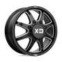 XD Wheels XD845208873105 - Xd845 Pike Dually 20X8.25 Gloss Black Milled - Front