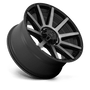 XD Wheels XD84779064430 - Xd847 Outbreak 17X9 Satin Black With Gray Tint