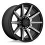 XD Wheels XD84789085400 - Xd847 Outbreak 18X9 Satin Black With Gray Tint