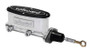 Wilwood 260-12900-P - High Volume Tandem M/C - 7/8in Bore Ball Burnished-W/Pushrod - Early Mustang