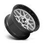 XD Wheels XD84922087518N - Xd849 Grenade Ii 22X10 Brushed Milled With Gloss Black Lip