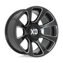 XD Wheels XD85421086318N - Xd854 Reactor 20X10 Gloss Black Milled
