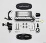 Wilwood 261-13272 - HV Tandem M/C Kit w L/H Bracket & Prop Valve - 7/8in Bore-W/Pushrod - Early Mustang