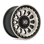 XD Wheels XD85621000618N - Xd856 Omega 20X10 Satin Black With Bronze Tint