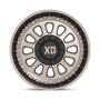 XD Wheels XD85679078618 - Xd856 Omega 17X9 Satin Black With Bronze Tint