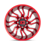 XD Wheels XD85822268944N - Xd858 Tension 22X12 Candy Red Milled