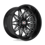 XD Wheels XD85922035318N - Xd859 Gunner 22X10 Gloss Black Milled