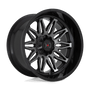 XD Wheels XD85922067418N - Xd859 Gunner 22X10 Gloss Black Machined With Gray Tint