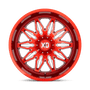 XD Wheels XD85922235944N - Xd859 Gunner 22X12 Candy Red Milled