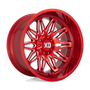 XD Wheels XD85922267944N - Xd859 Gunner 22X12 Candy Red Milled