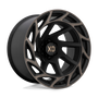 XD Wheels XD86022268644N - Xd860 Onslaught 22X12 Satin Black With Bronze Tint