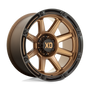 XD Wheels XD86321268644N - Xd863 20X12 Matte Bronze With Black Lip
