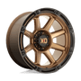 XD Wheels XD86329068618 - Xd863 20X9 Matte Bronze With Black Lip