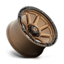 XD Wheels XD86329080618 - Xd863 20X9 Matte Bronze With Black Lip