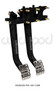 Wilwood 340-11299 - Adjustable Dual Pedal - Brake / Clutch - Rev. Swing Mount - 6.25:1