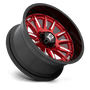 XD Wheels XD86521063918N - Xd865 Phoenix 20X10 Candy Red Milled With Black Lip