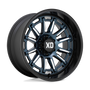 XD Wheels XD865290509A18 - Xd865 Phoenix 20X9 Metallic Blue Milled With Black Lip