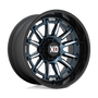 XD Wheels XD865210689A18N - Xd865 Phoenix 20X10 Metallic Blue Milled With Black Lip