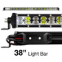 XKGLOW XK-BAR-38 - XK Glow RGBW Light Bar High Power Offroad Work/Hunting Light w/ Bluetooth Controller 38In