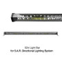 XKGLOW XK-SAR-3W - XK Glow White Housing SAR Light Bar - Emergency Search and Rescue Light 52In