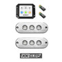 XKGLOW XK075002-KIT - XK Glow RGB LED UNDERWATER LIGHT KIT FOR BOAT 2PC 27W