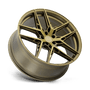 XO Wheels 2111CAR255120Z76 - Cairo 21X11 Bronze W/ Brushed Bronze Face