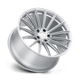 XO Wheels 2290LDN255120S76 - London 22X9 Silver W/ Brushed Face