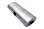 XFORCE VX9E-242252 - 304 Stainless Steel Oval Muffler 8"x 5" x 24" East West  2.25" centre inlet dual 2" Outlet
